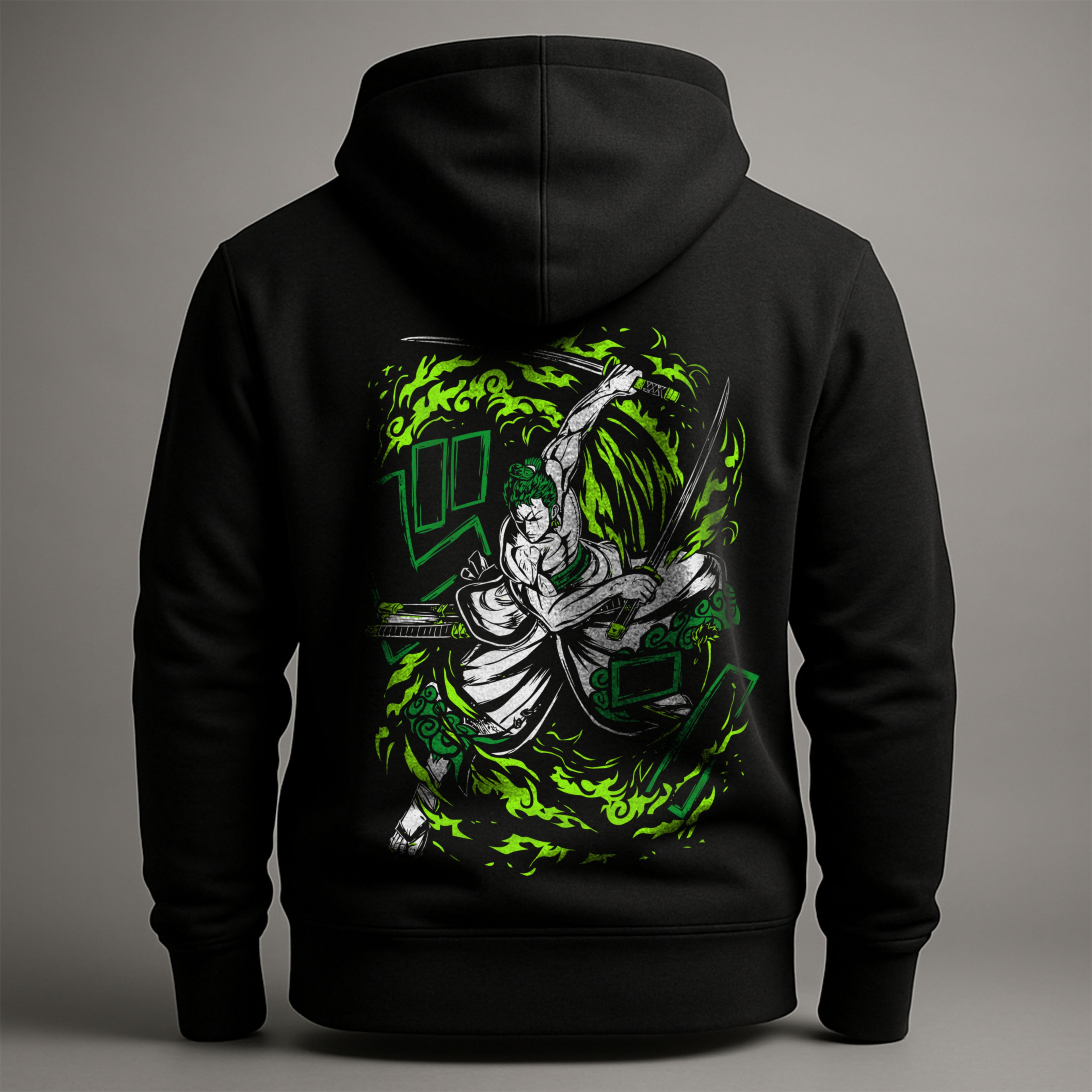ZORO – THREE-SWORD DEMON (HOODIE)