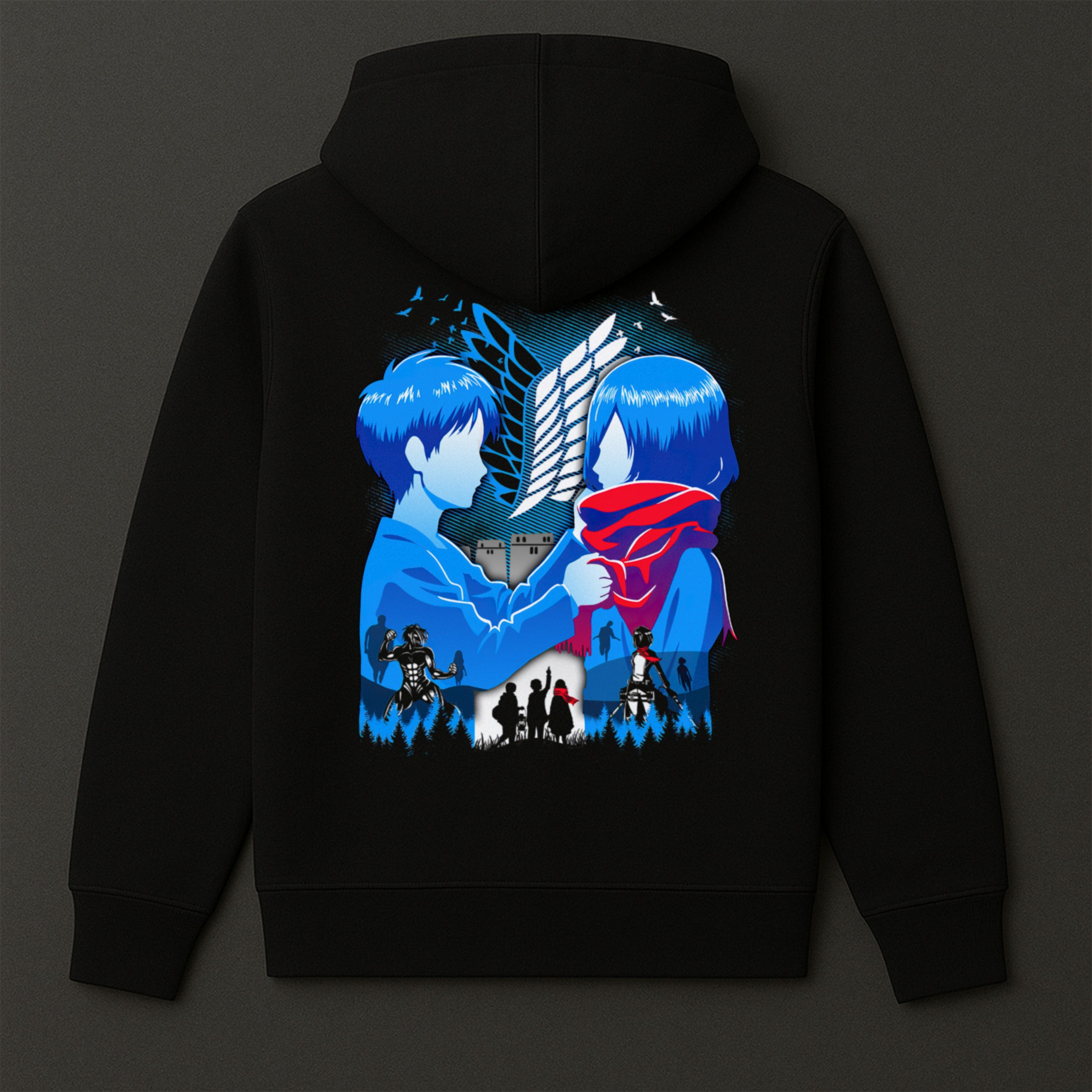 EREN X MIKASA - HOODIE