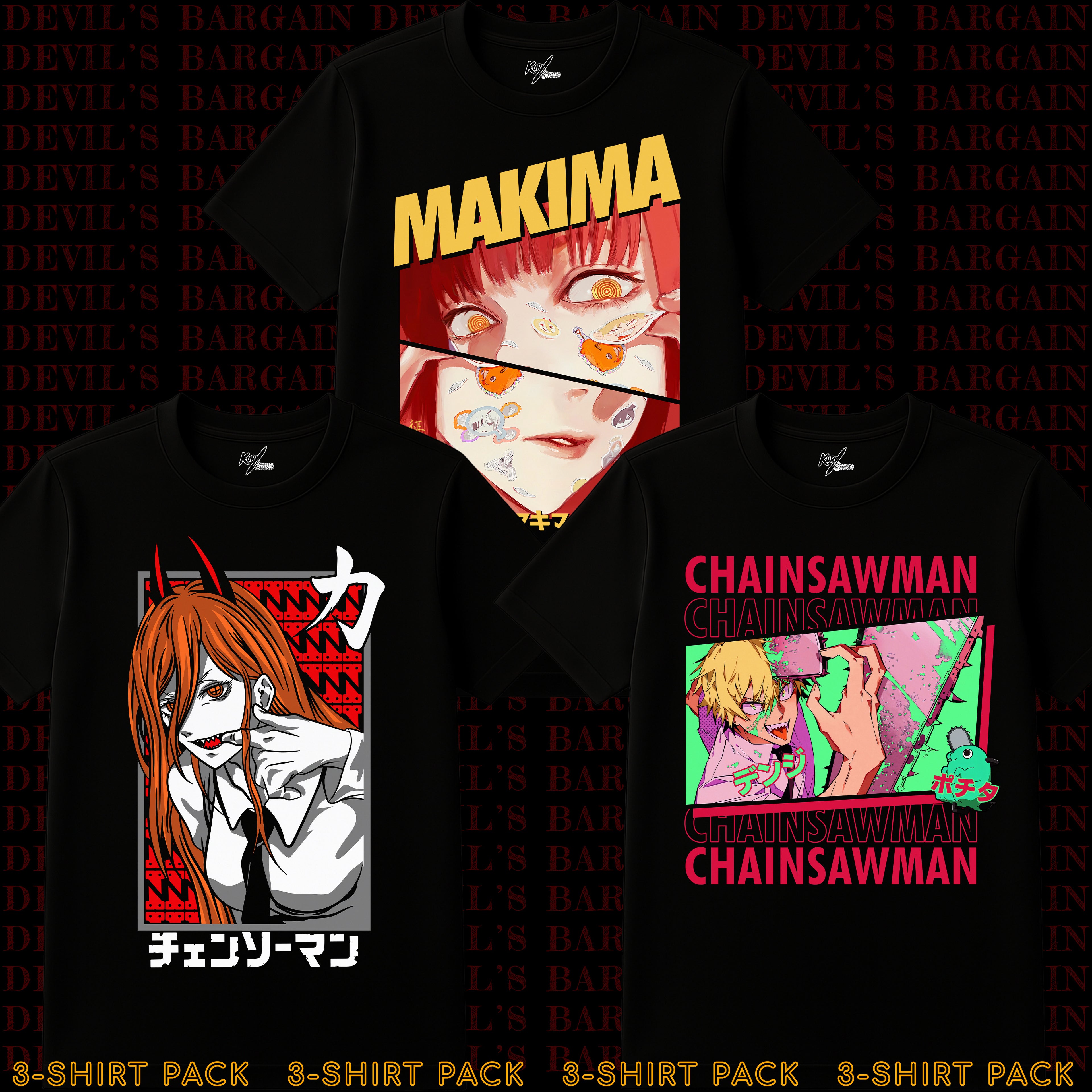 CHAINSAW MAN - BUNDLE (3-PACK)