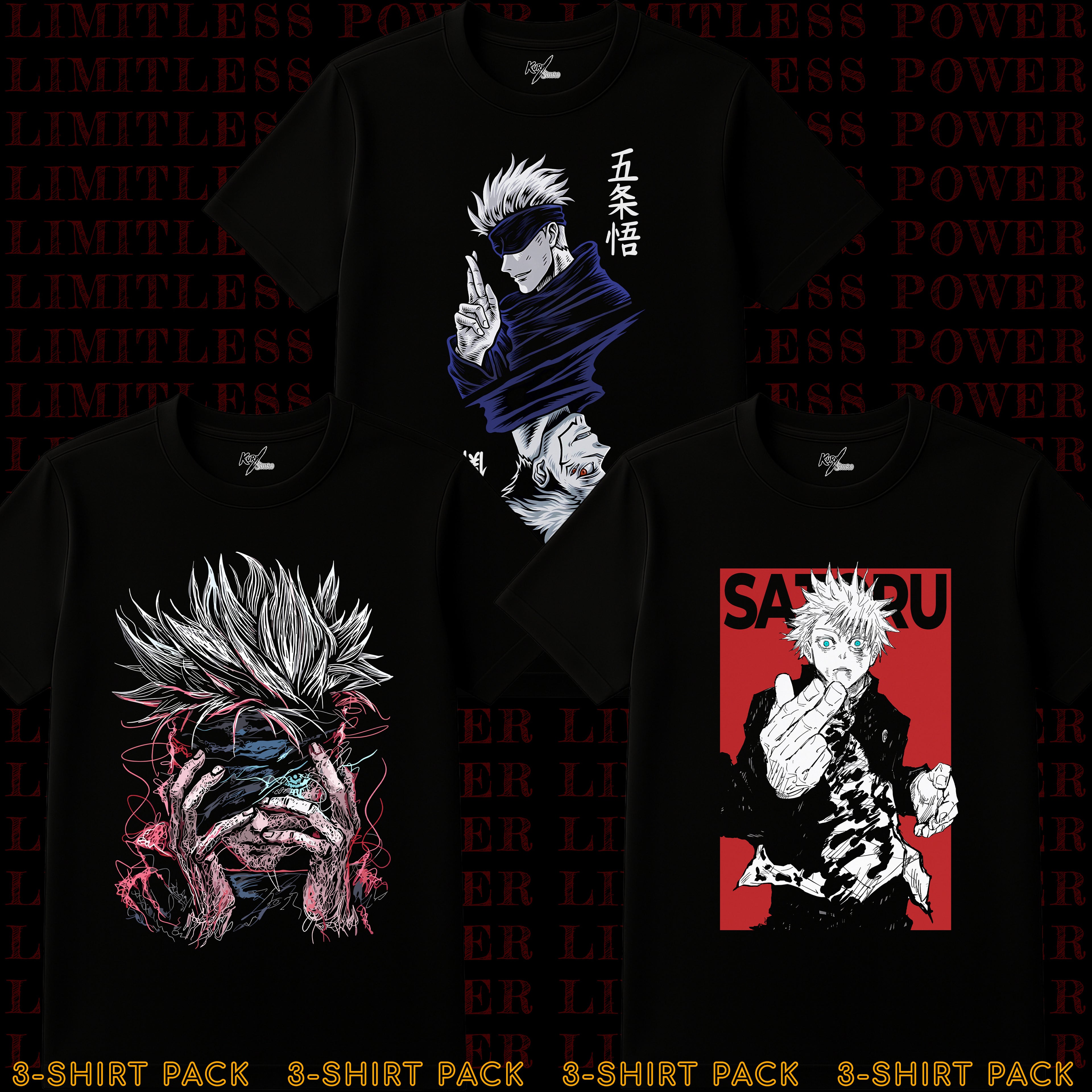 JUJUTSU KAISEN - BUNDLE (3-PACK)